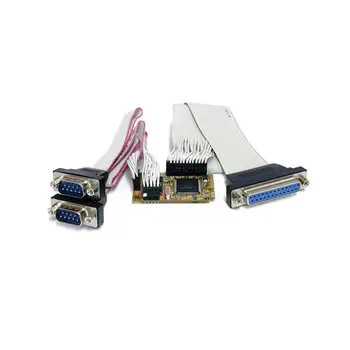 Revendeur officiel Câble USB StarTech.com Carte combo série/parallèle Mini PCI Express