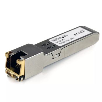 Vente StarTech.com Module SFP GBIC compatible Cisco SFP-GE-T - Transceiver Mini GBIC 1000BASE-T au meilleur prix