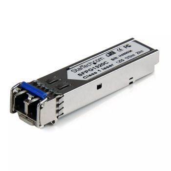 Revendeur officiel StarTech.com Module transceiver SFP Mini-GBIC à fibre optique monomode LC Gigabit, DDM - Compatible Cisco GLC-LH-SMD - 20 km