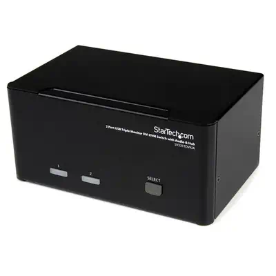 StarTech Switch Commutateur KVM USB 2 ports Sortie Vidéo - Switchs et Hubs - visuel 2
