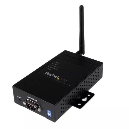 Vente Accessoire Wifi StarTech.com Serveur Industriel 1 Port Série RS232 /422 / 485 sur IP Ethernet WiFi avec Alimentation Redondante