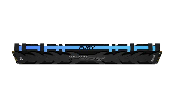 Kingston FURY Renegade RGB - Mémoire Kingston - visuel 1 - hello RSE - Dissipateur de chaleur agressif en aluminium noir