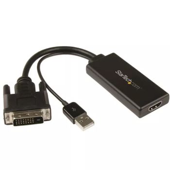 Achat StarTech.com Adaptateur vidéo DVI vers HDMI avec alimentation et audio USB - M/F - 1080p au meilleur prix