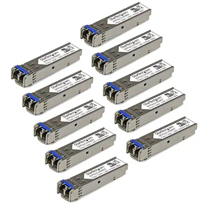 Module SFP GBIC compatible Cisco GLC-LH-SM - Mini GBIC 1000BASE-LX/LH - Paquet de 10 - StarTech - Switchs et Hubs - visuel 6