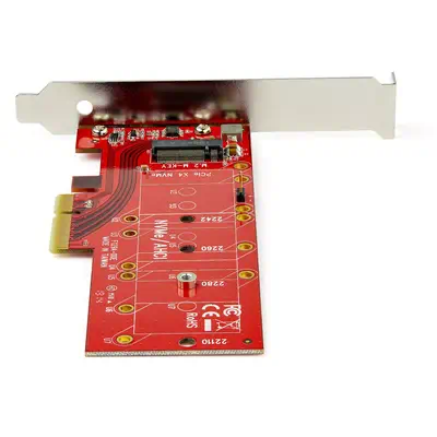 StarTech Adaptateur SSD PCIe M2 - x4 PCIe 3.0 NVMe / - Câble pour Affichage - visuel 4