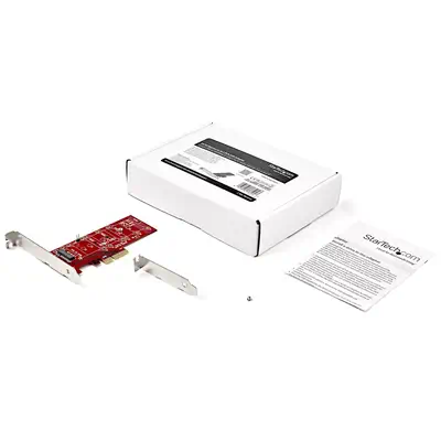 StarTech Adaptateur SSD PCIe M2 - x4 PCIe 3.0 NVMe / - Câble pour Affichage - visuel 6