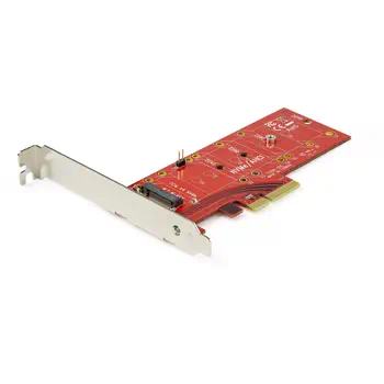 Revendeur officiel Câble pour Affichage StarTech.com Adaptateur SSD PCIe M2 - x4 PCIe 3.0 NVMe /