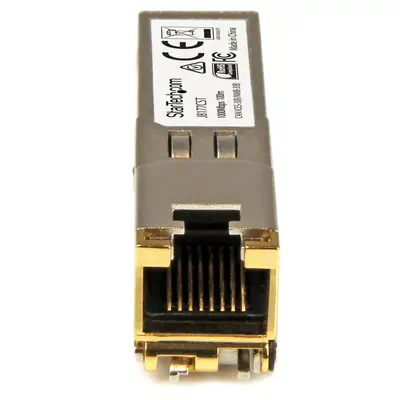Module SFP GBIC compatible HPE J8177C - Module transmetteur Mini GBIC 1000BASE-T - StarTech - Switchs et Hubs - visuel 2