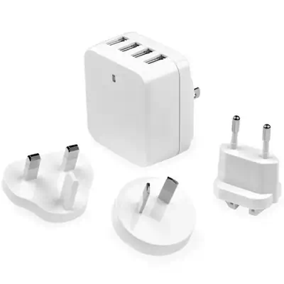 StarTech Chargeur mural USB à 4 ports - (34 W/6,8 A - Câbles d'alimentation - visuel 4
