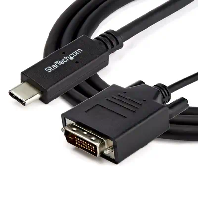 StarTech Câble adaptateur USB-C vers DVI-D de 1 m - 1920 x - Câble USB - visuel 4