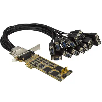 Revendeur officiel Câble USB StarTech.com Carte Série PCI Express - 16 Ports DB9 RS232