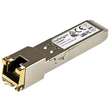 Achat StarTech.com Module SFP GBIC compatible HPE JD089B - Transceiver Mini GBIC 10/100/1000BASE-TX au meilleur prix