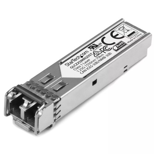 Revendeur officiel Switchs et Hubs StarTech.com Module SFP GBIC compatible Cisco GLC-ZX-SM-RGD - Transceiver Mini GBIC 1000BASE-ZX