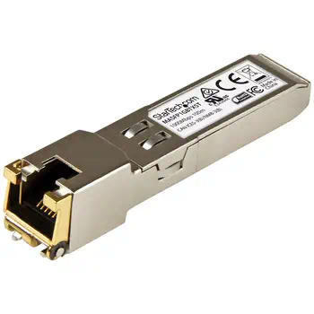 Achat Switchs et Hubs StarTech.com Module SFP GBIC compatible Cisco Meraki MA-SFP-1GB-TX - Mini GBIC 10/100/1000BASE-TX sur hello RSE