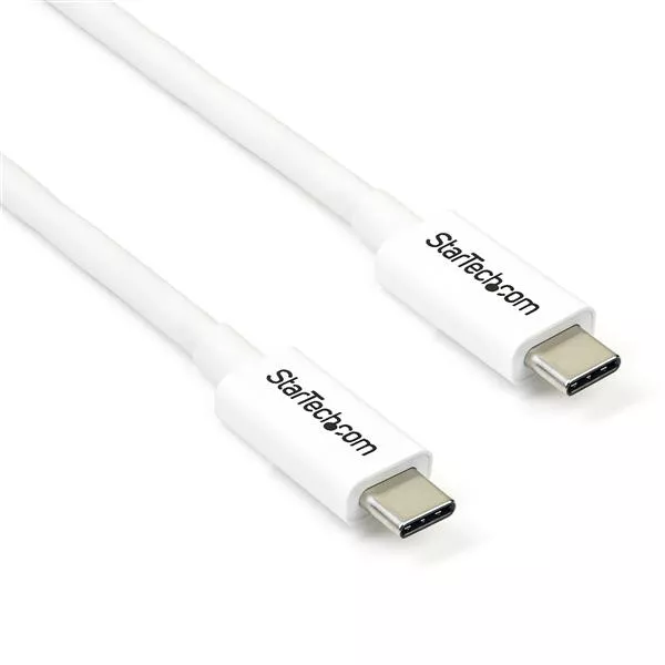 Revendeur officiel StarTech.com Câble Thunderbolt 3 de 2 m - 20 Gb/s