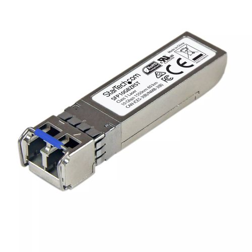 Vente Switchs et Hubs StarTech.com Module de transceiver SFP+ 10GBASE-ZR à fibre optique 10 Gigabit - Conforme aux normes MSA - Monomode LC - 80 km