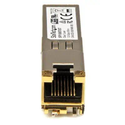 Module de transceiver SFP 1000BASE-TX Gigabit RJ45 en cuivre - Conforme aux normes MSA - 100 m - StarTech - Switchs et Hubs - visuel 2