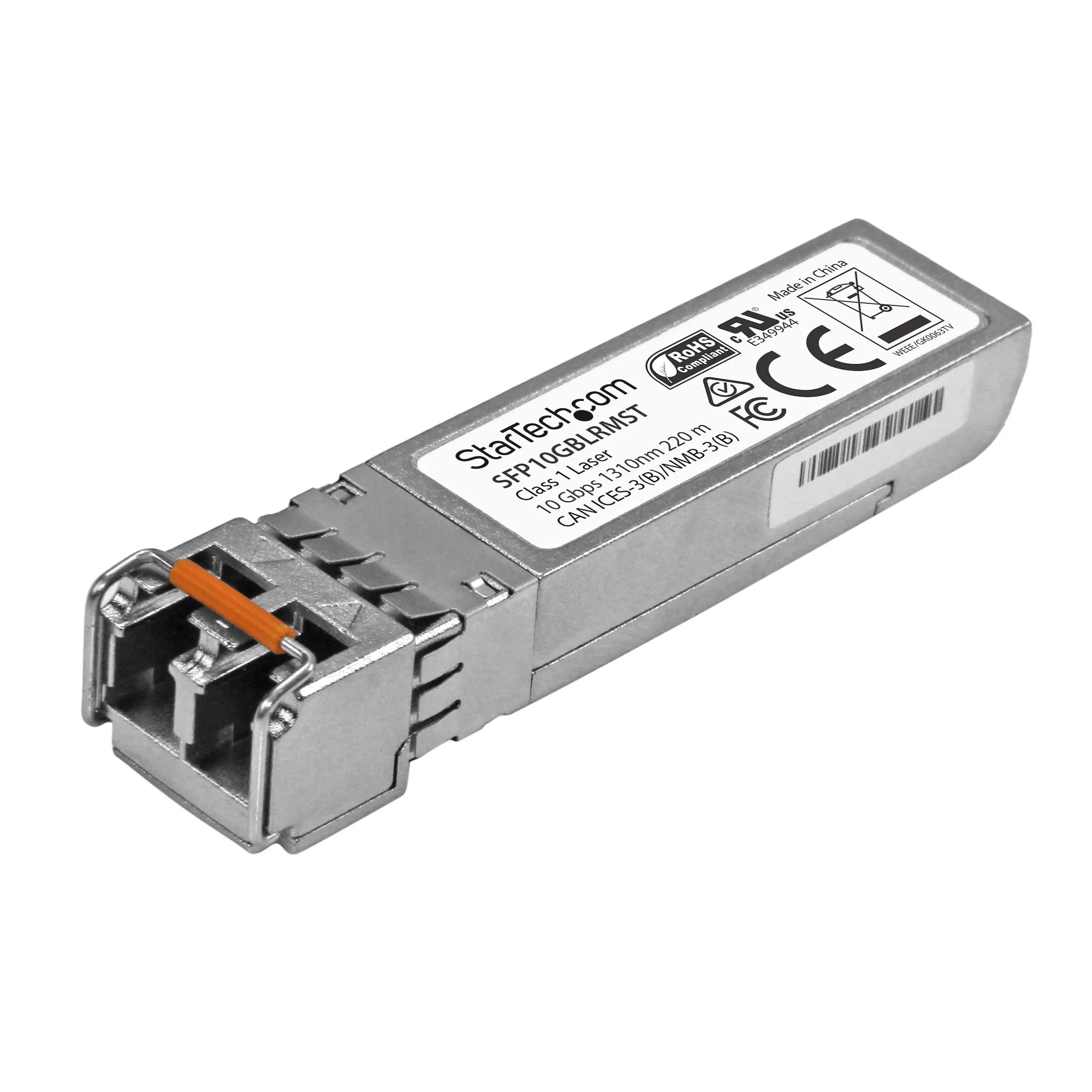 Module de transceiver SFP+ 10GBASE-LRM à fibre optique 10 Gigabit - Conforme aux normes MSA - Multim - StarTech - Switchs et Hubs - visuel 1