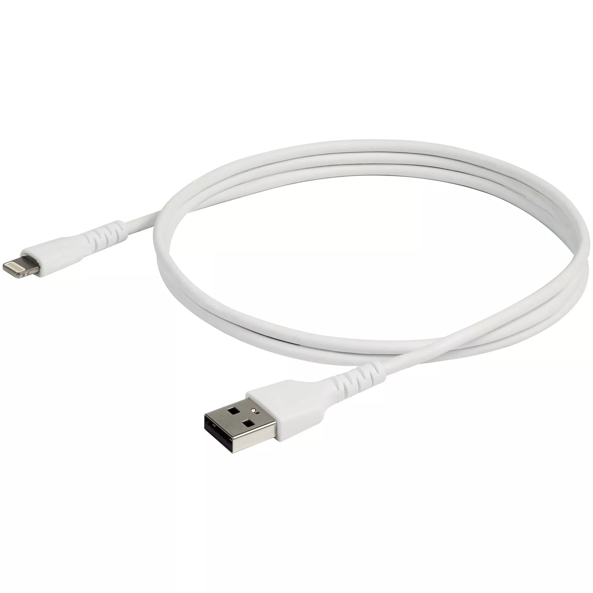 Vente StarTech.com Câble USB-A vers Lightning Blanc Robuste 1m StarTech.com au meilleur prix - visuel 2