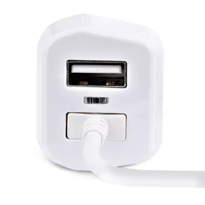 StarTech Chargeur Voiture Lightning avec Câble Spiralé - Câble USB - visuel 4