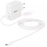 Vente Câble USB StarTech.com Chargeur Mural USB C - Chargeur USB C pour Ordinateur Portable 60W PD - Câble de 2m - Adaptateur Secteur Universel Compact Type C - Dell XPS/Lenovo X1 Carbon/HP EliteBook/MacBook - USB Certifié IF/CE
