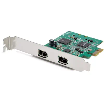 Carte PCI Express FireWire à 2 ports - Adaptateur PCIe FireWire 139a - StarTech - Switchs et Hubs - visuel 1