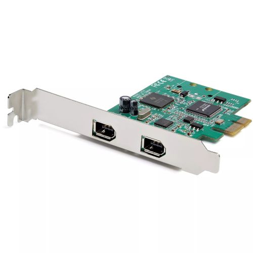 Revendeur officiel Switchs et Hubs StarTech.com Carte PCI Express FireWire à 2 ports
