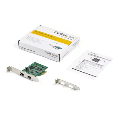 Carte PCI Express FireWire à 2 ports - Adaptateur PCIe FireWire 139a - StarTech - Switchs et Hubs - visuel 6