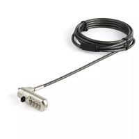 Vente Câble USB StarTech.com C‎âble de sécurité pour ordinateur portable - 2 m - Verrou à combinaison - Antivol Nano-Slot