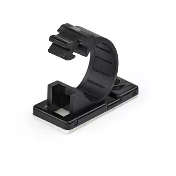 StarTech 100 Pinces Attache Câbles Adhésives Noir avantages
