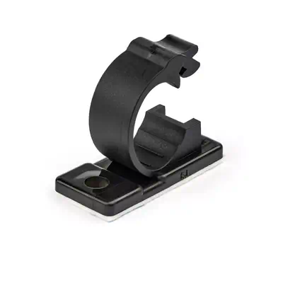 StarTech 100 Pinces Attache Câbles Adhésives Noir - Câble HDMI - visuel 2