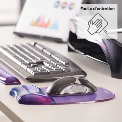 Fellowes 9144104 tapis de souris Violet - Tapis - visuel 3
