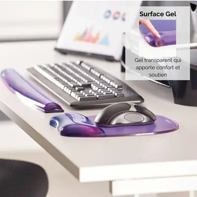 Fellowes 9144104 tapis de souris Violet - Tapis - visuel 5