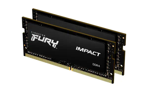KINGSTON 64Go 2666MHz DDR4 CL16 SODIMM Kit of 2 - Kingston - Mémoire - visuel 2