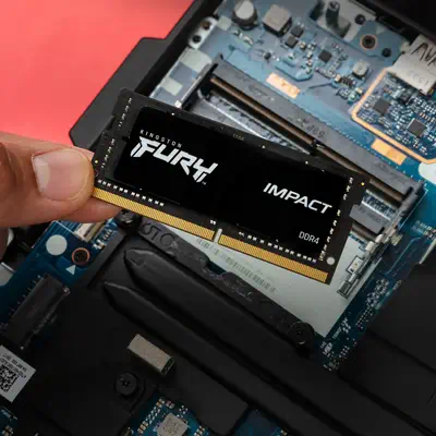 KINGSTON 64Go 2666MHz DDR4 CL16 SODIMM Kit of 2 - Kingston - Mémoire - visuel 6