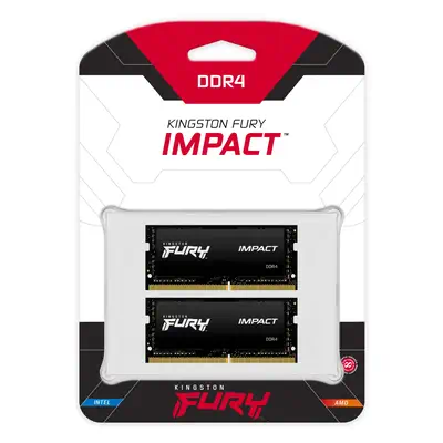 KINGSTON 64Go 2666MHz DDR4 CL16 SODIMM Kit of 2 - Kingston - Mémoire - visuel 4