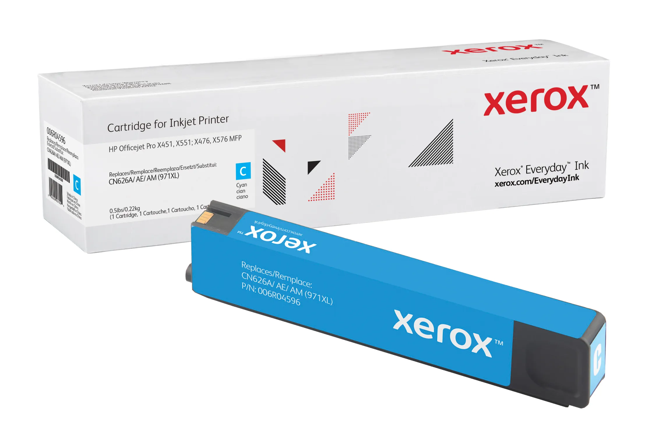 Toner Everyday™ _OEM_NAME_ Cyan de Xerox compatible avec HP 971XL (CN626AE, CN626A, CN626AM), Grande - visuel 1