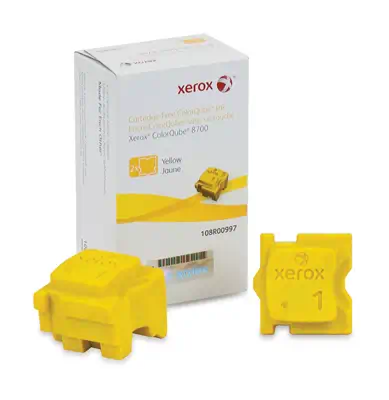 XEROX COLORQUBE 8700/8900 ColorQube jaune capacité - Xerox - Toner - visuel 1