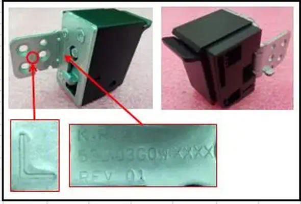 HPE DL20 GEN10 LATCH EAR FIO KIT Support - Accessoire Serveur - visuel 1