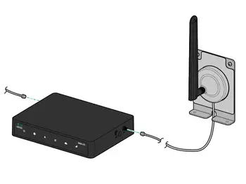 Kit d'extension antennes intérieures Aruba Networking 90xx-LTE 6 m avec antennes int LTE et GPS revendeur officiel