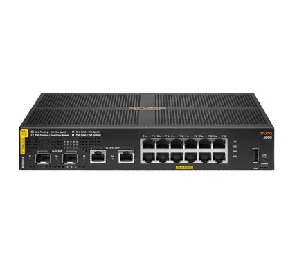 Aruba 6000 12G Class4 PoE 2G/2SFP 139W - HP - Switchs et Hubs - visuel 1
