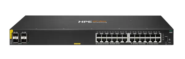 Aruba Networking CX 6000 24G Class4 PoE 4SFP 370W Switch - HP - Switchs et Hubs - visuel 1