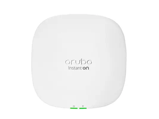 HPE Aruba Networking R9B33A point d'accès réseaux locaux sans fil Blanc Connexion Ethernet, supporta - Accessoire Wifi - visuel 1