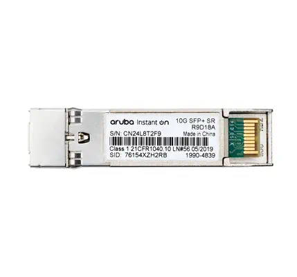 Aruba Instant On 10G SFP+ LC SR 300m HP - visuel 1 - hello RSE - Fonctionnalités avancées des émetteurs-récepteurs