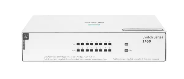 Commutateur Networking Instant On 8p Gigabit CL4 PoE 64W 1430 - HP - Switchs et Hubs - visuel 1