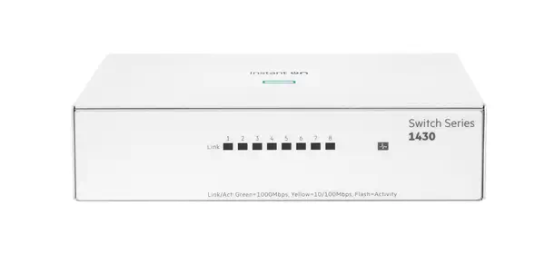 Networking Instant On Switch 8p Gigabit CL4 PoE 64W 1430 - HP - Switchs et Hubs - visuel 4