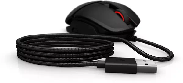 Souris Reactor OMEN by HP HP - visuel 1 - hello RSE - Câble métallique révolutionnaire