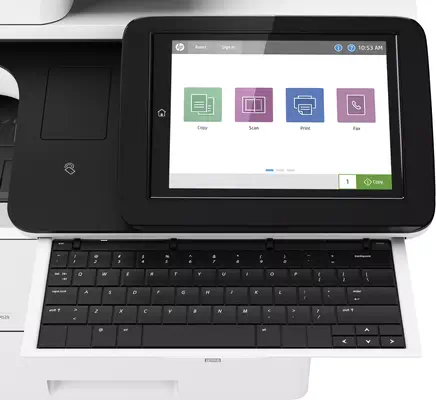Imprimante multifonction HP LaserJet Enterprise Flow M528z - Multifonctions Laser - visuel 2