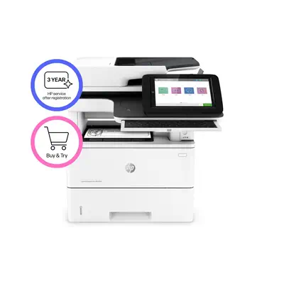 Imprimante multifonction HP LaserJet Enterprise Flow M528z - Multifonctions Laser - visuel 7