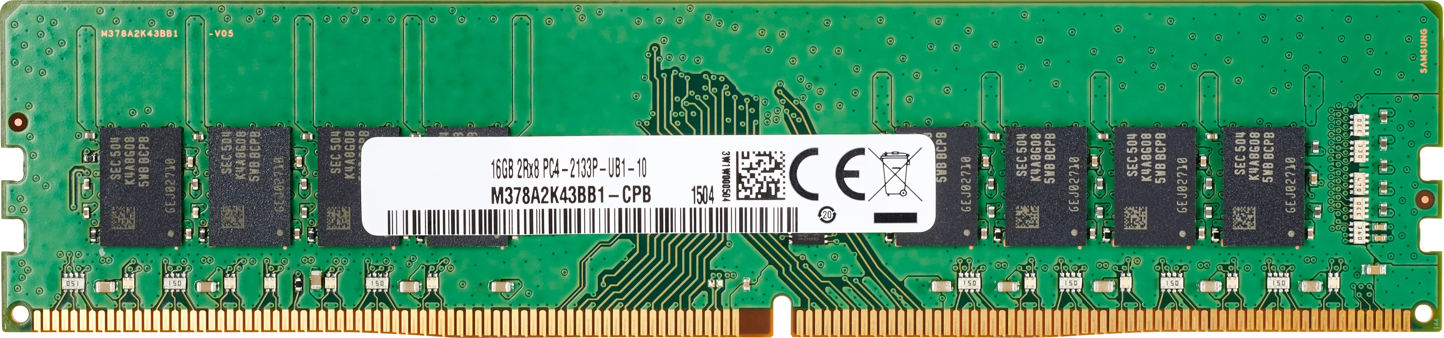 Achat Mémoire HP 16GB DDR4-2666 1x16GB ECC Unbuff RAM sur hello RSE